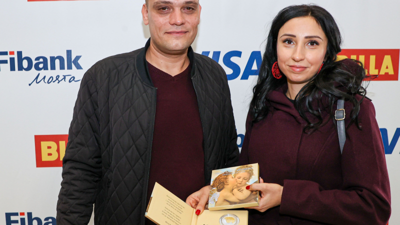 Fibank поднесе специална награда на големия победител в кампанията на Visa България и BILLA