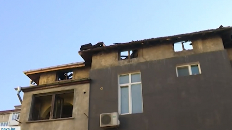Полицията разследва две версии за пожара с три жертви в София ВИДЕО