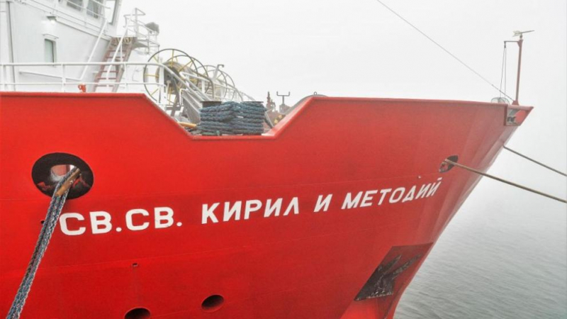 Първият български военен научно-изследователски кораб потегля на историческо пътуване