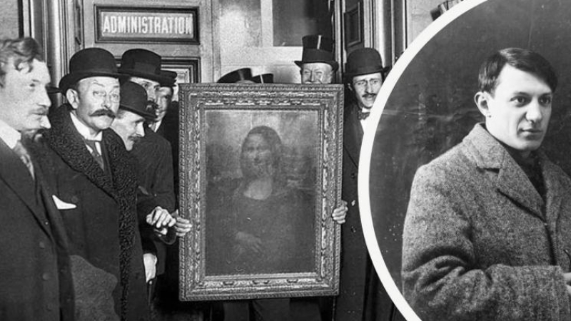 Първата световна сензация и мистерия е свързана с „Мона Лиза“ и Пикасо, ето защо