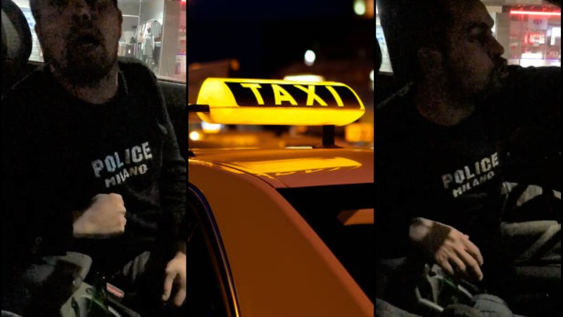 Потресаващо! Пиян на талпа таксиджия ужаси клиенти в Пловдив  ВИДЕО