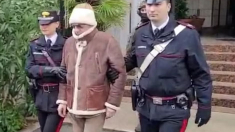 Ексклузивни кадри от ареста на страшния мафиот Денаро, Сицилия се разплака от радост ВИДЕО 