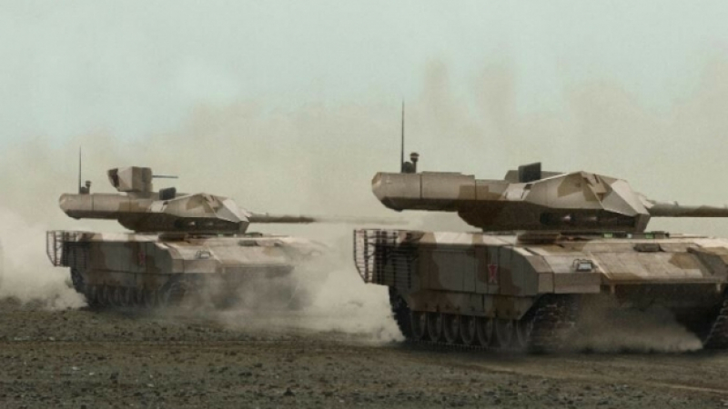 Русия праща в Украйна най-страшните си танкове ВИДЕО