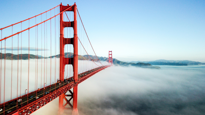 Жителите на Сан Франциско изтръпнаха заради това ВИДЕО от моста Голдън Гейт 