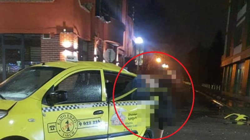 Мъжът, увиснал през прозорец на такси в София, почина! Разбра се какво се е случило