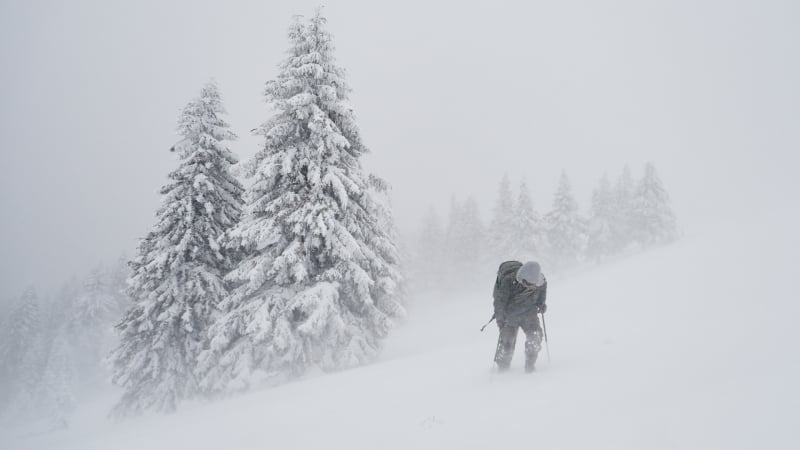 Снежна буря се вихри на това място в България на разпети петък