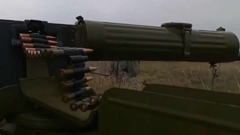 ВИДЕО от войната: Украинците свалят Шахиди със 100-г. картечници "Максим" 