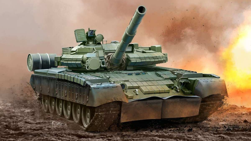ВИДЕО от войната: Танкисти на "Смелите" тестваха най-новия Т-80БВМ в боевете край Кременная 