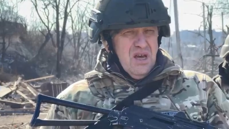 ВИДЕО от войната: Пригожин с поздрав от Бахмут