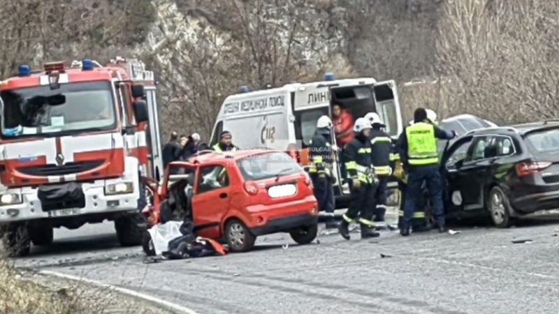 Жертва и ранени при катастрофа на пътя Банско – Гоце Делчев