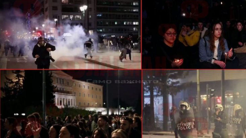 Гърция пламна след трагедията ВИДЕО