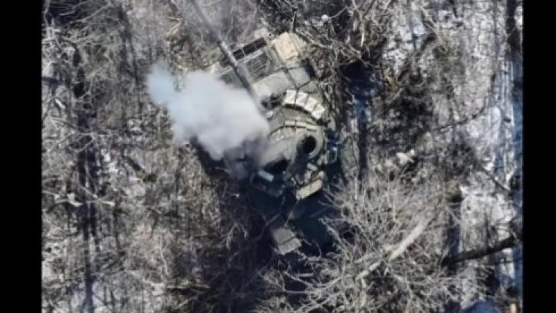 ВИДЕО 18+ от войната: Руските сили неуспешно щурмуваха украинската президентска бригада