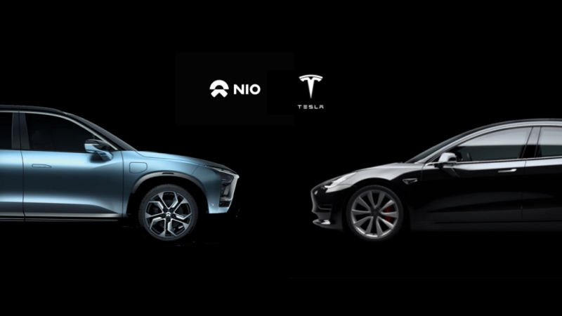 Кой печели голямата битка при електромобилите - Tesla или Nio? 
