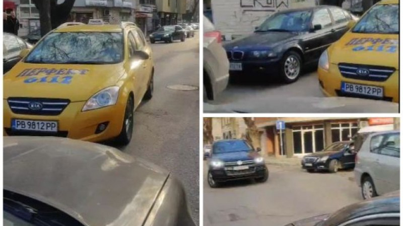 Нагъл бакшиш запуши улица в центъра на Пловдив, а когато му направиха забележка... 