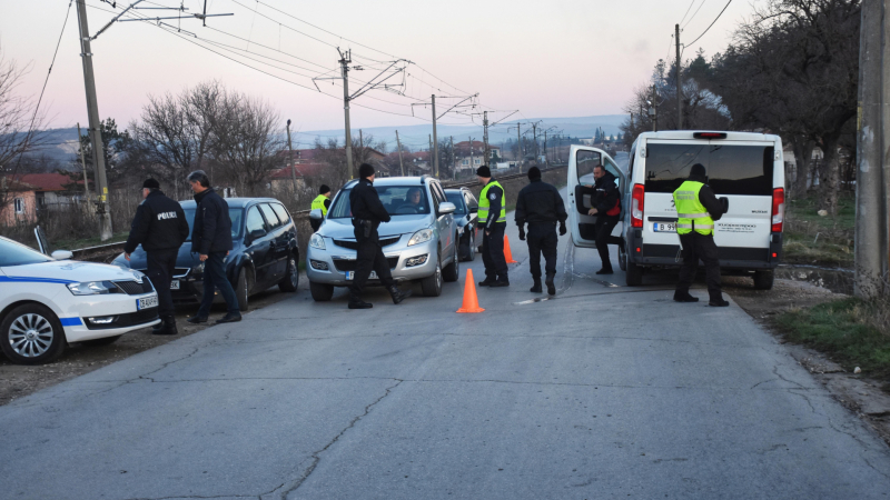 Почерня от полиция в Търновско