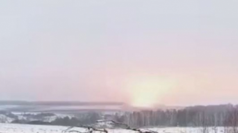 Появи се първо ВИДЕО с удар на US умна бомба в Украйна