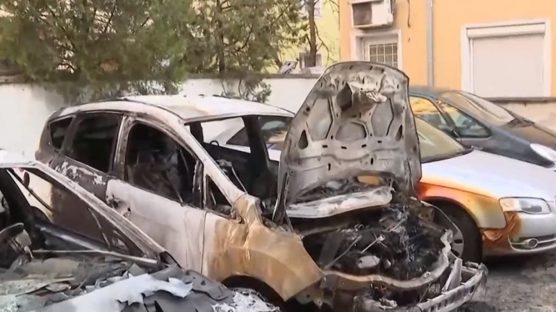 Терор с бомба и огън в центъра на София, има арестуван! ВИДЕО