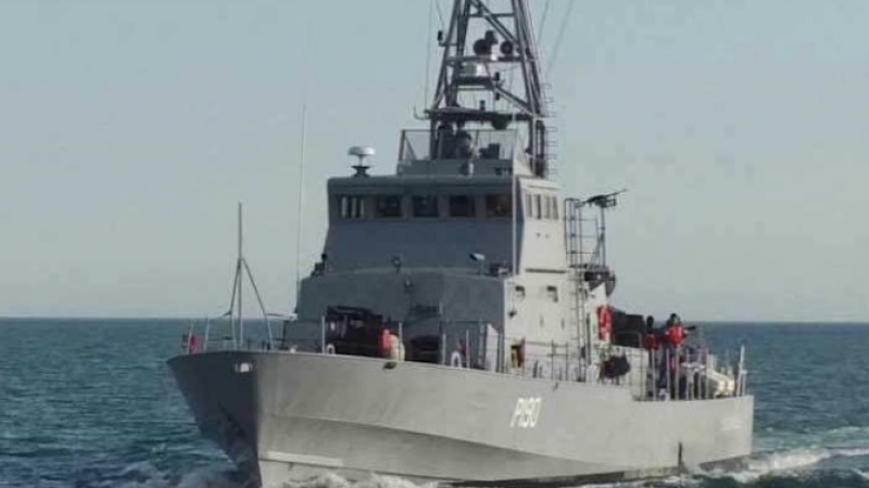 Бойците от катера "Айлънд" на ВМС на Украйна са успели да свалят "Калибър" СНИМКИ