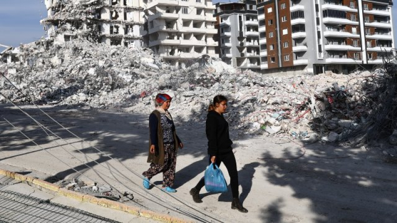 Нова стихия заплашва районите, сринати от земетресенията в Турция