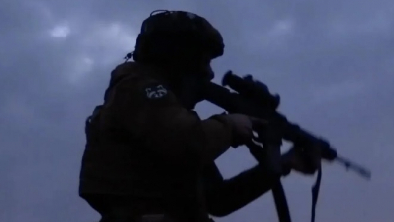 ВИДЕО от войната: Показаха как действат украинските разузнавачи на границата с Русия