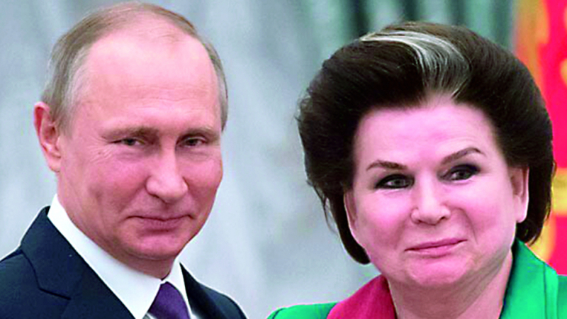 Първата в света жена космонавт Валентина Терешкова подкрепи Путин, Европа я низвергна