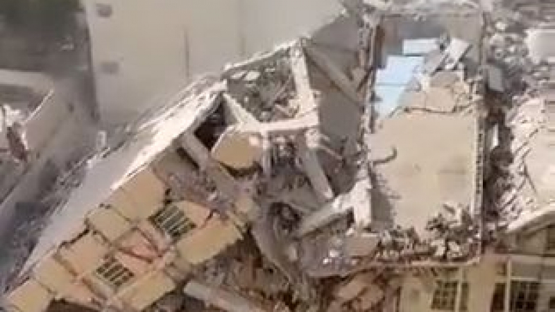 Рухна сграда в Катар, има жертви ВИДЕО