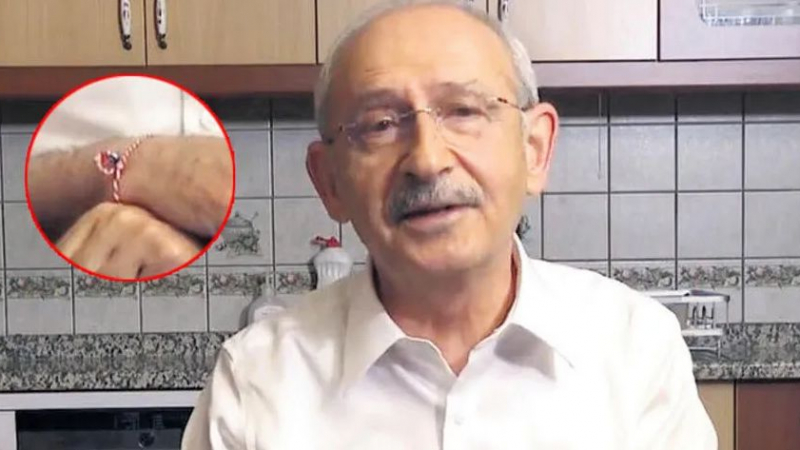 Лидерът на опозицията в Турция закичи мартеница ВИДЕО