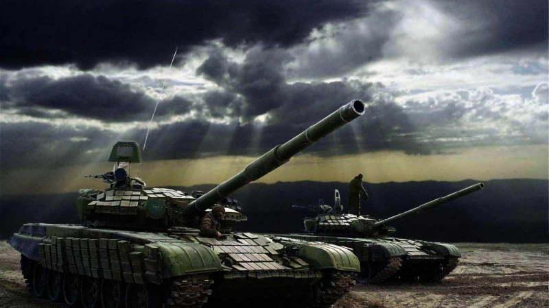 ВИДЕО от войната: Показаха как се бие руски T-72B в градски условия