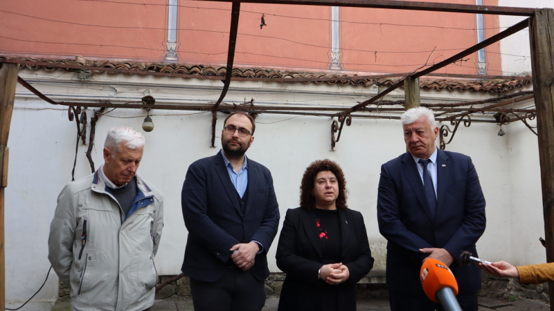 Започва реставрацията на Синята къща в Стария град в Пловдив