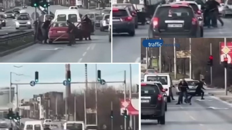Бой, изгубени зъби и арест - това последва след меле между шофьори в Пловдив