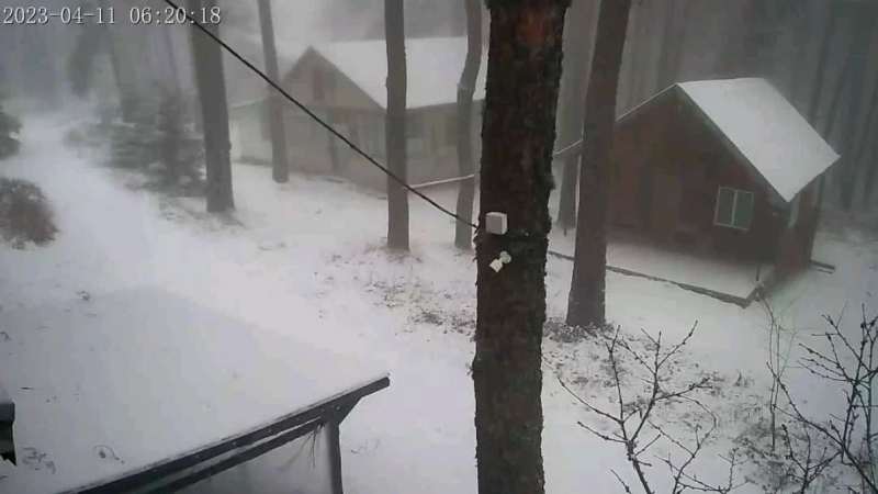 Много сняг натрупа на един хвърлей от Пловдив СНИМКА