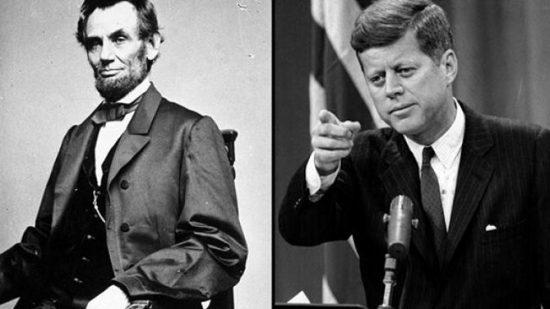 Да настръхнеш: Необясними съвпадения в живота и смъртта на президентите Линкълн и Кенеди 