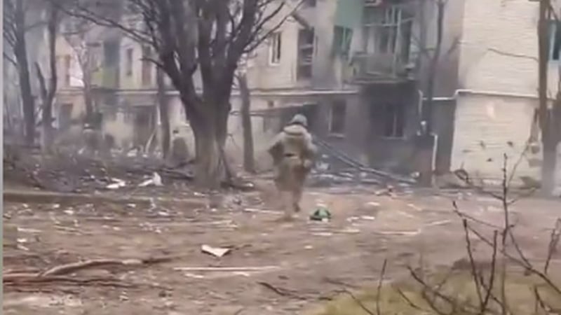 ВИДЕО от войната: Полските наемници показаха ужаса в Бахмут