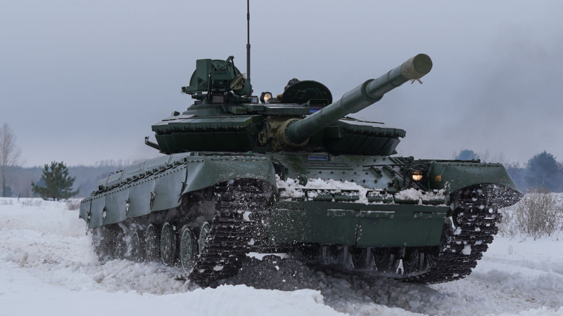 Украински екипаж на танк Т-64БВ предприе самоубийствена мисия 