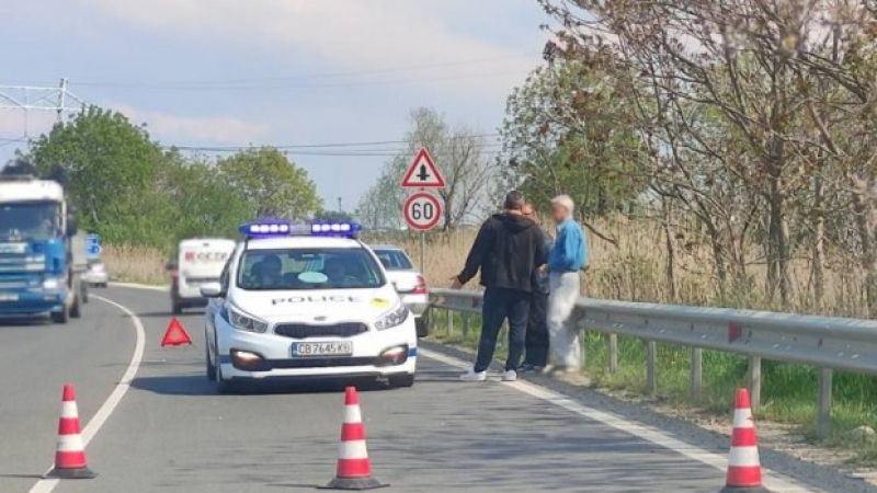 Тежък инцидент с пешеходец на Околовръстното в Пловдивско