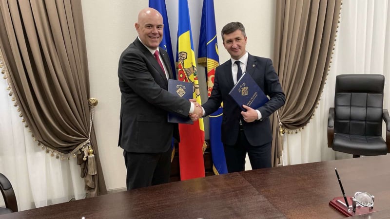 Гешев подписа Меморандум за разбирателство и сътрудничество с молдовския си колега Йон Мунтяну