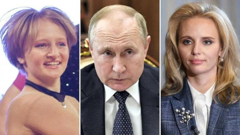 Щерките на Путин с главозамайващи печалби от войната, фирмите на Мария и Катерина процъфтяват  