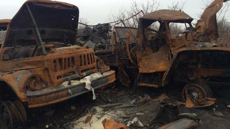 ВИДЕО от войната: Край Бахмут са унищожени турски бронирани машини