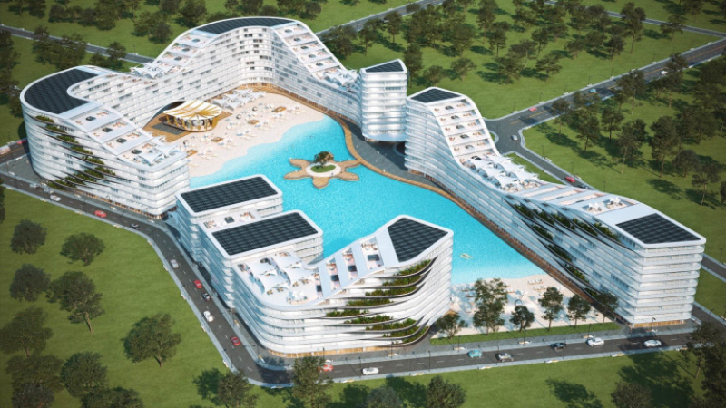 В Румъния строят нов град за 120 млн. евро, ще има и плаж