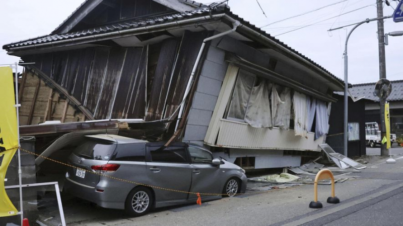 Извънредно! Мощно земетресение в Япония, падат сгради, има жертви ВИДЕО