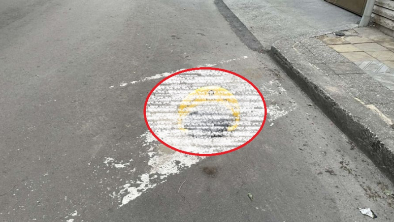 Зазидан в асфалта: Цял Пловдив кипна заради тази СНИМКА