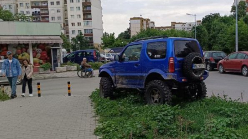 Пловдивчани беснеят след безобразието на този шофьор с офроуд джип СНИМКИ