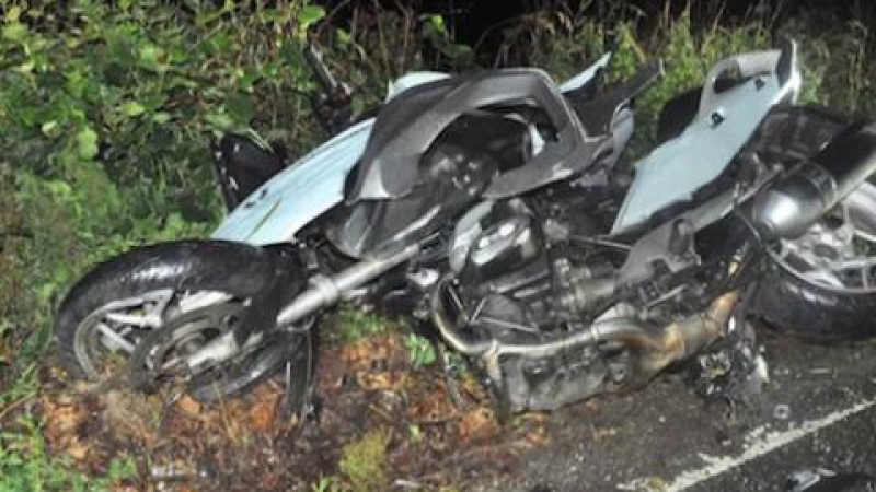 Трагичен инцидент край Габрово: Японски моторист е загубил живота си