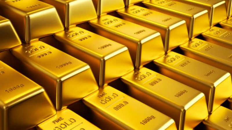 Рязък спад в цената на златото