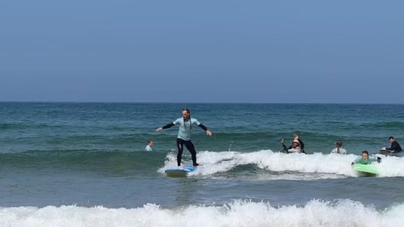 Мълния уби 26-г. сърфист на красив гръцки остров СНИМКИ 