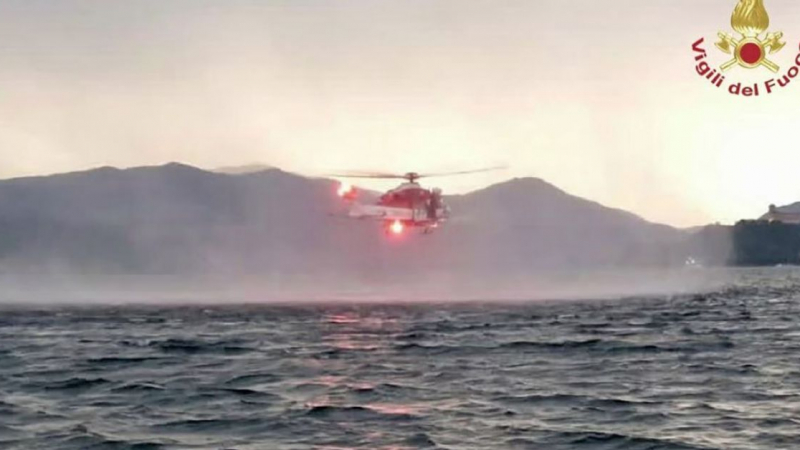 Агенти на "Мосад" и АИЗЕ на потопената от торнадо лодка в езерото Маджоре 