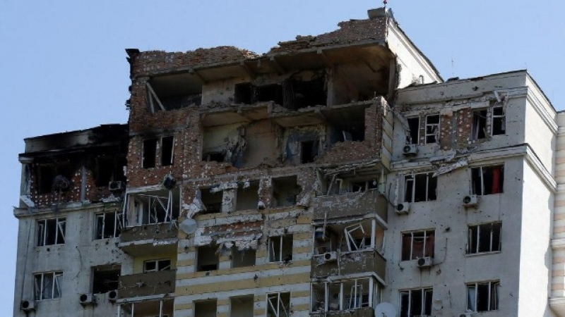 Жена излезе на балкон в Киев да гледа как свалят дроновете и повече не я видяха