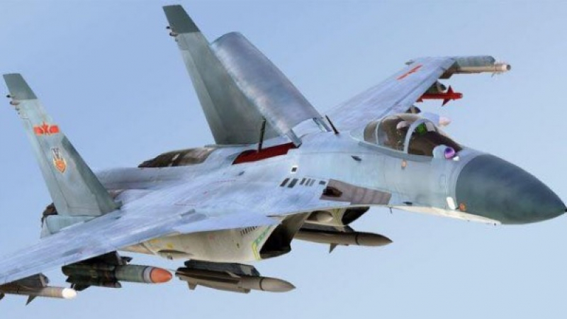 Първо ВИДЕО от агресивната маневра на китайски изтребител срещу US военен самолет