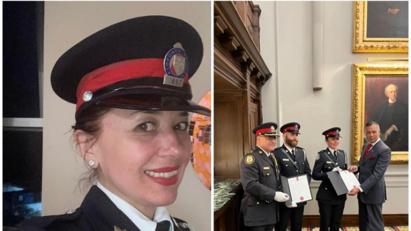 Всички в Канада говорят за БГ полицайката Мария Зашева и това, което направи