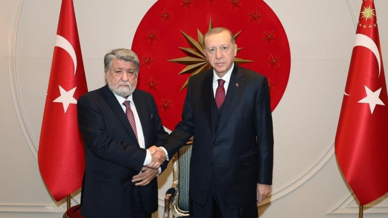 Ердоган оказа голяма чест на Вежди Рашидов